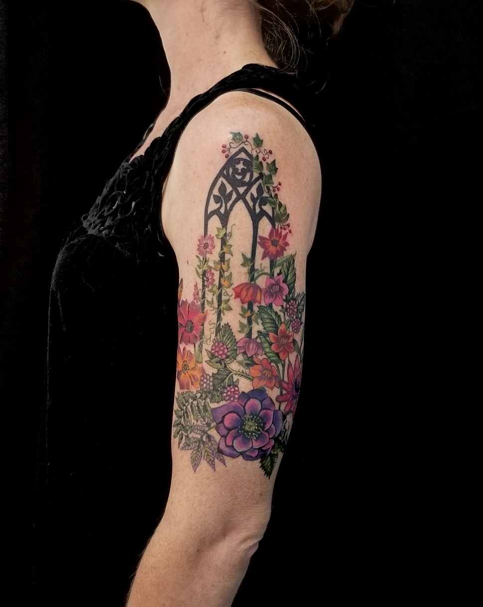 Botanic Tattoos by Dorothy Lyczek