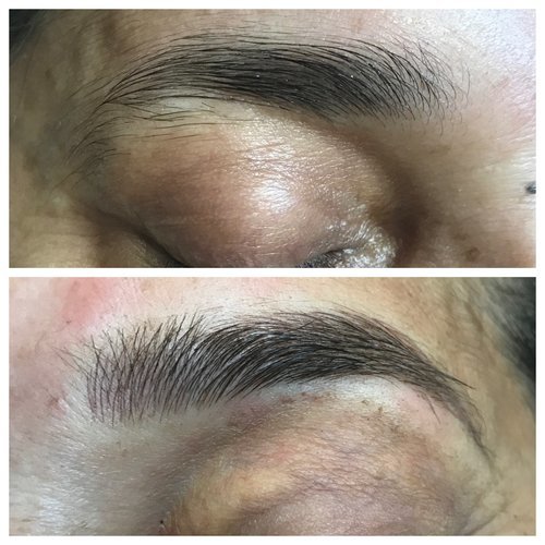 Lashes and facial waxing Studio13 Nailtique