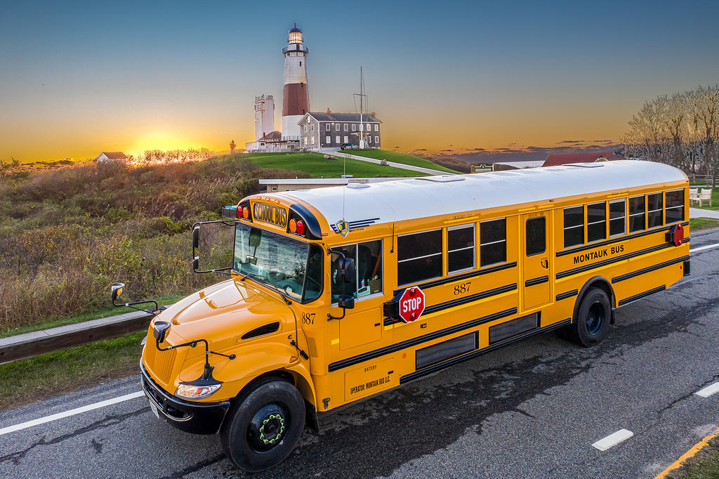 Montauk Bus Montauk Sunrise Explorify3d