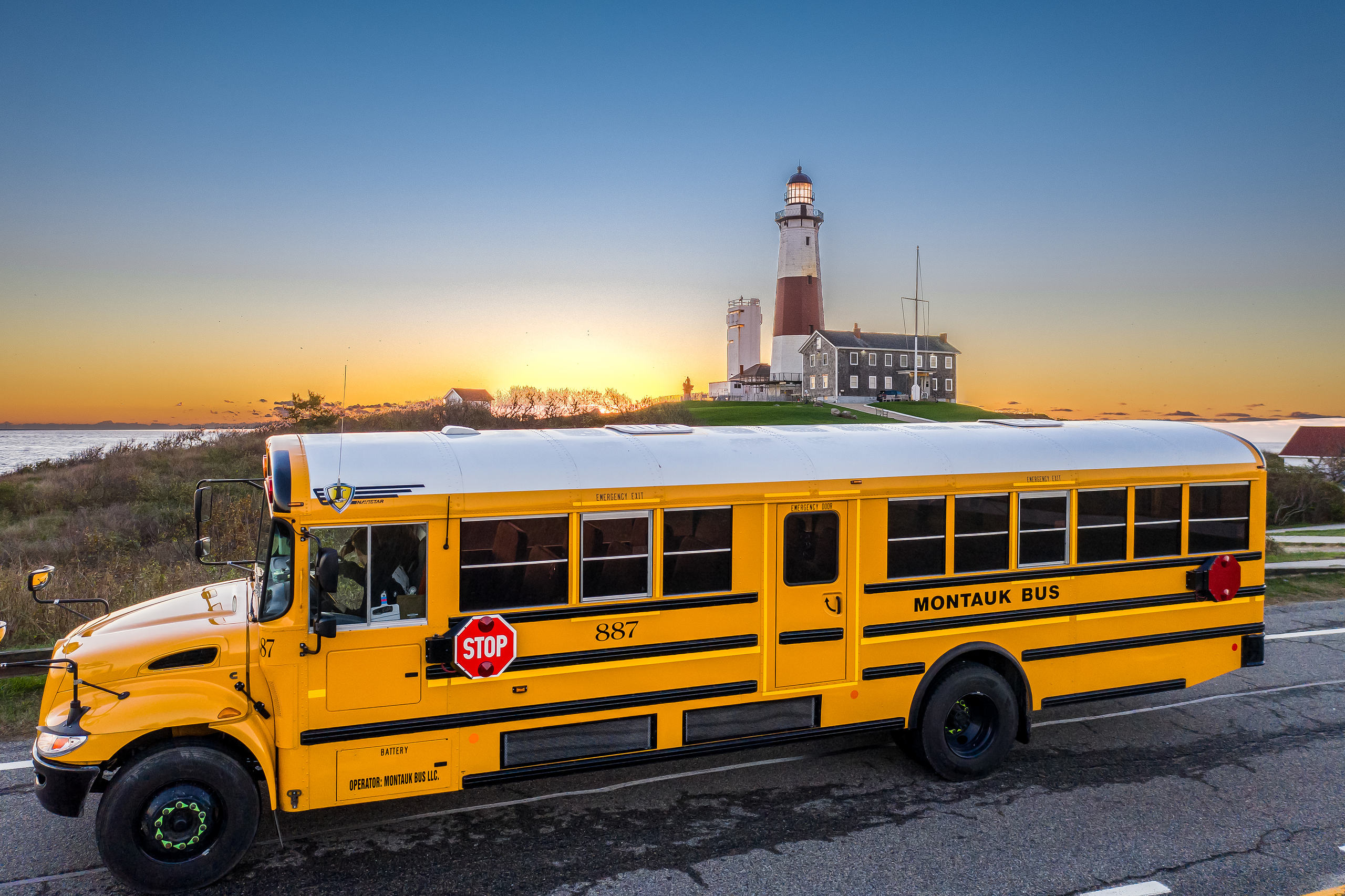 Montauk Bus Montauk Sunrise Explorify3d