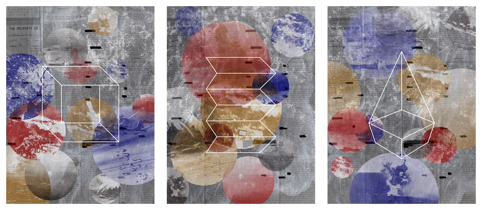 Post-Erasures I, II, III