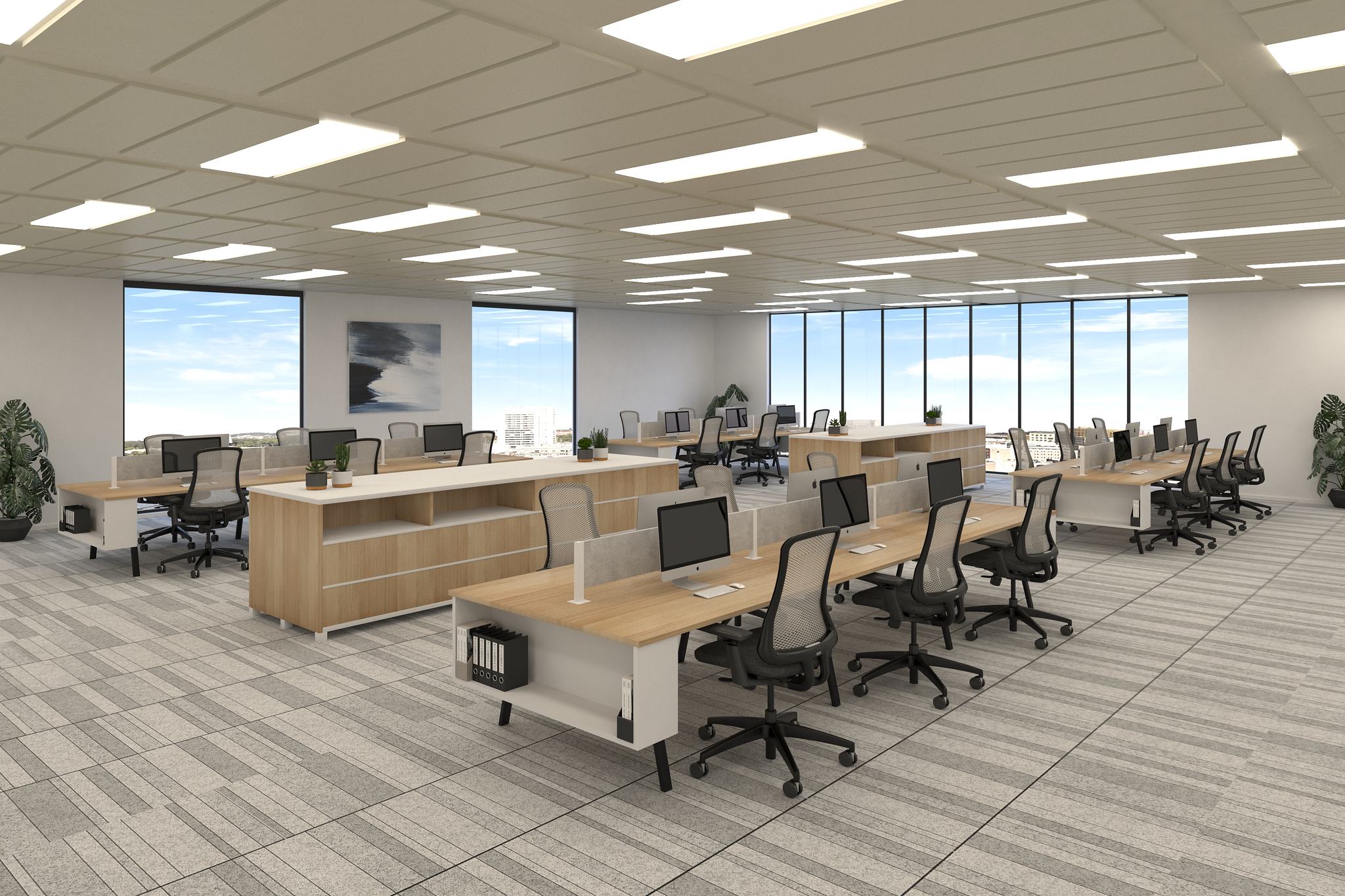 Cubicle Offices VIRTUAL STAGING CATALOG